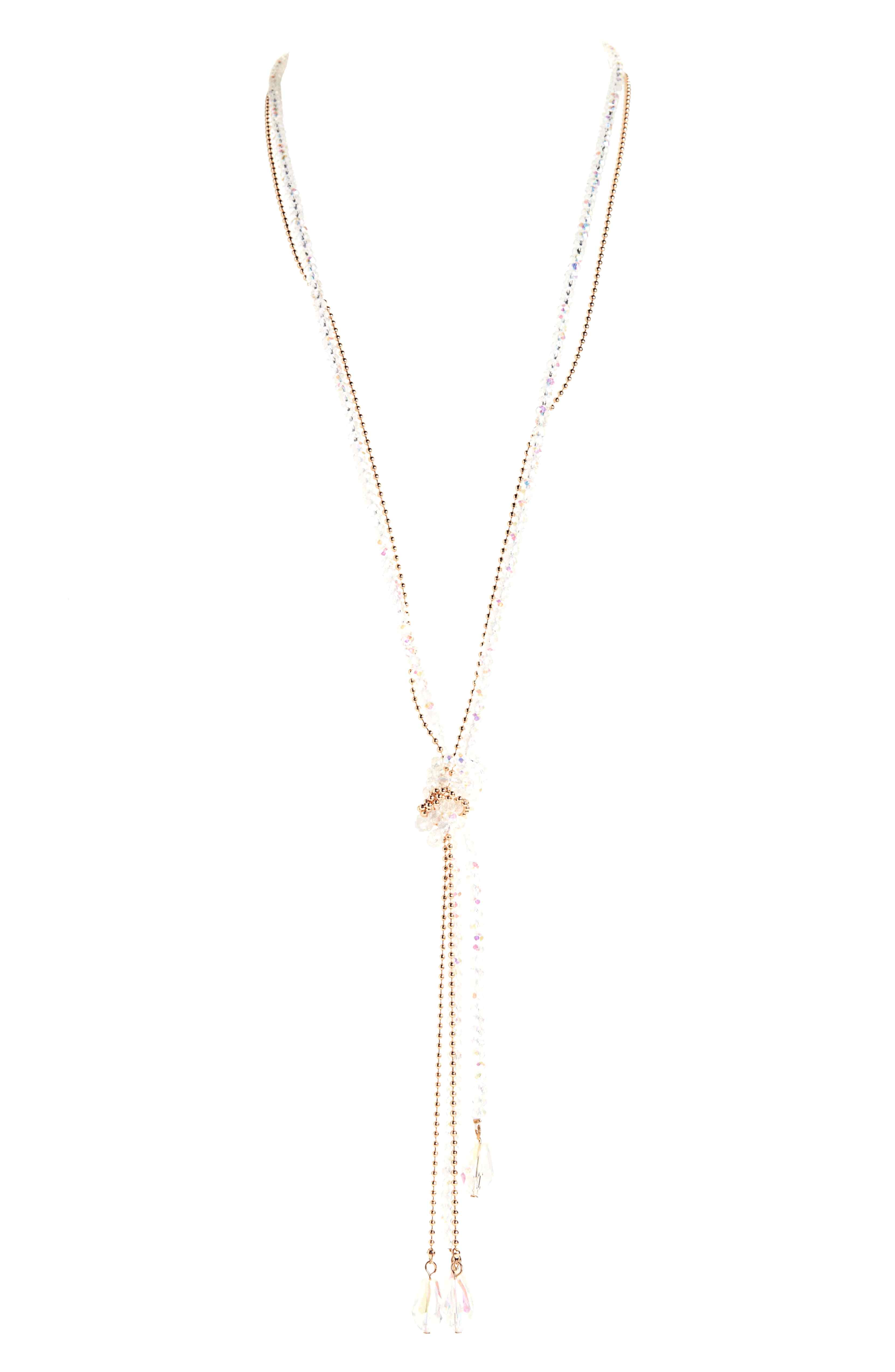 long lariat necklace
