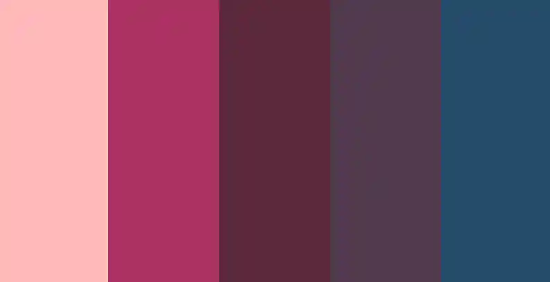 A different than usual color palette of fall wedding colors