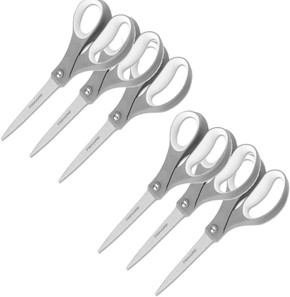 Six scissors