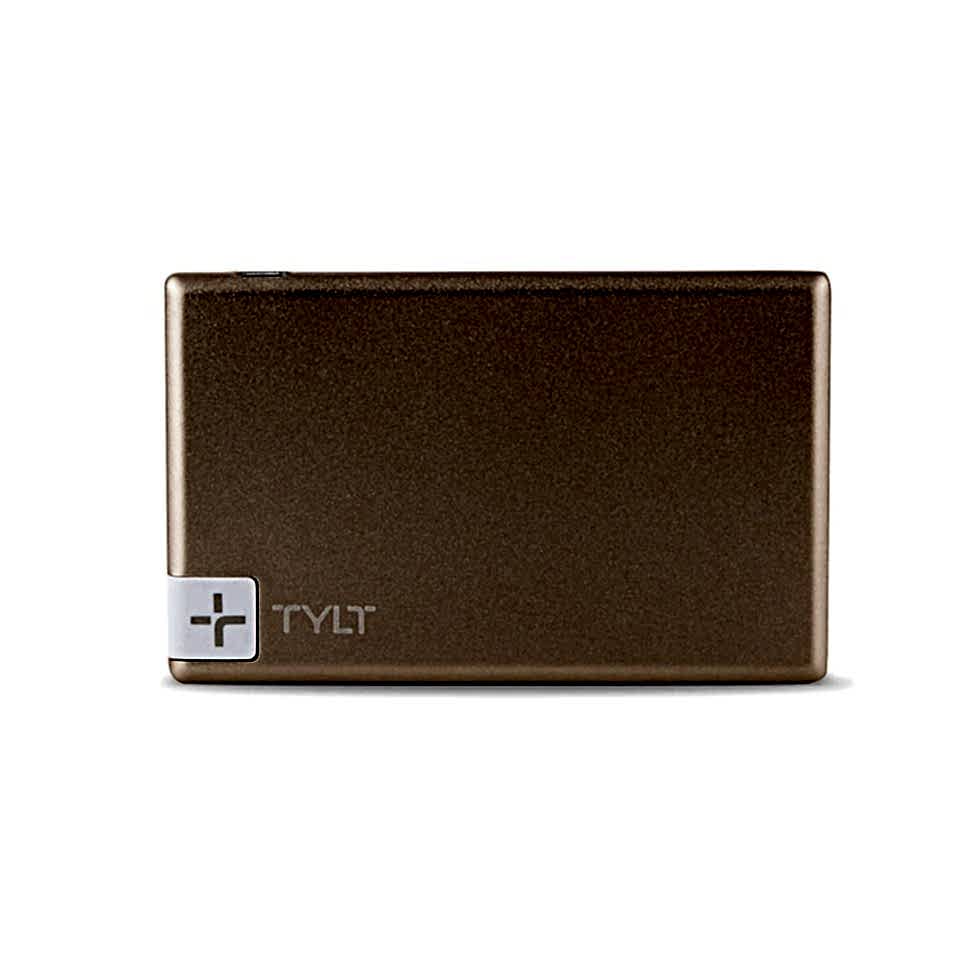 A slim external usb battery pack
