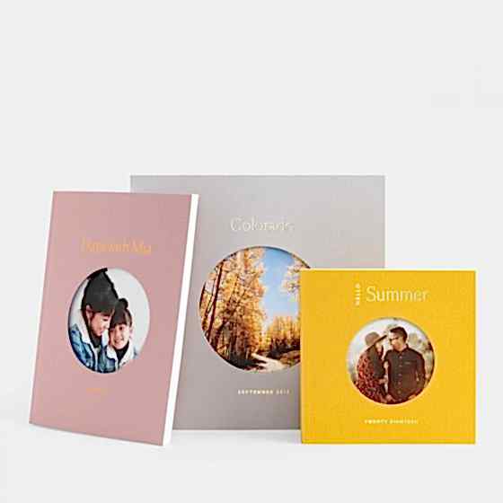 Color cover photo books.