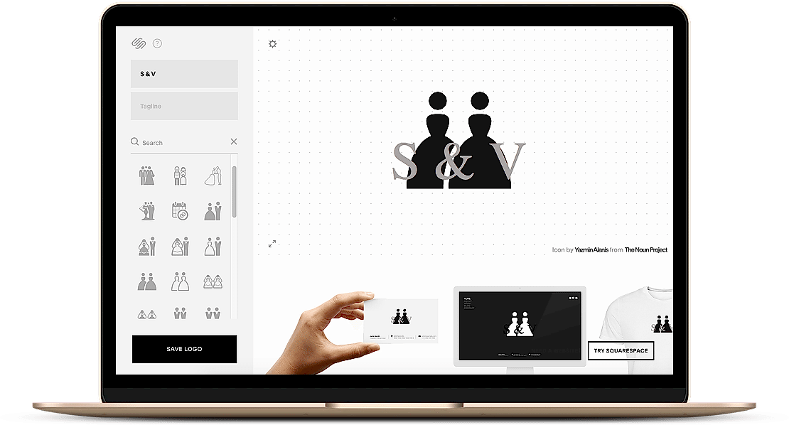 Wedding website template options