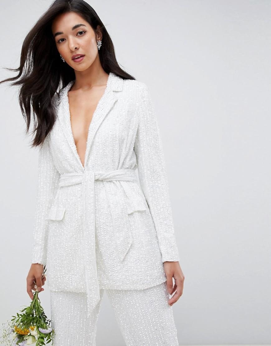 Embellished wedding separates.
