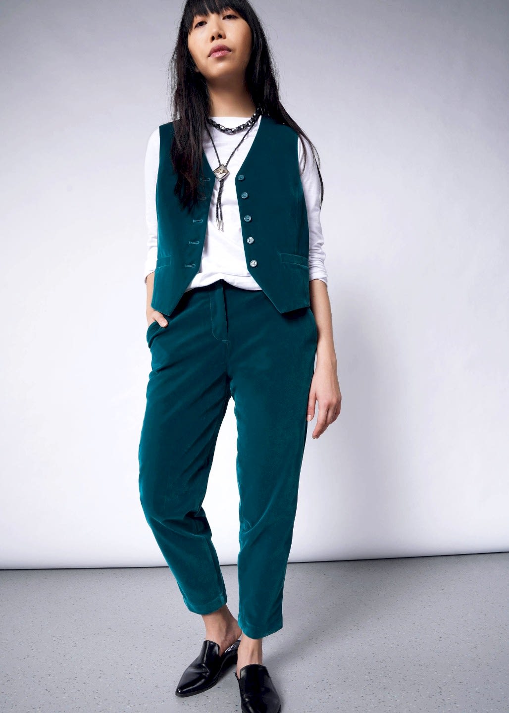 Velvet Pantsuit