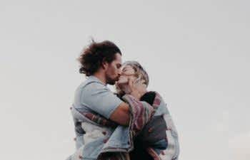 Couple Kissing