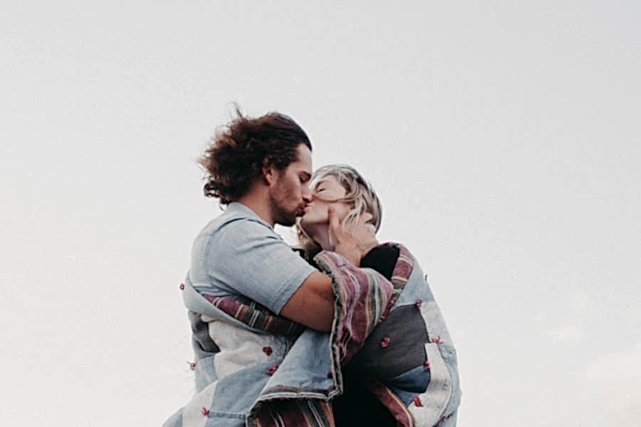 Couple Kissing