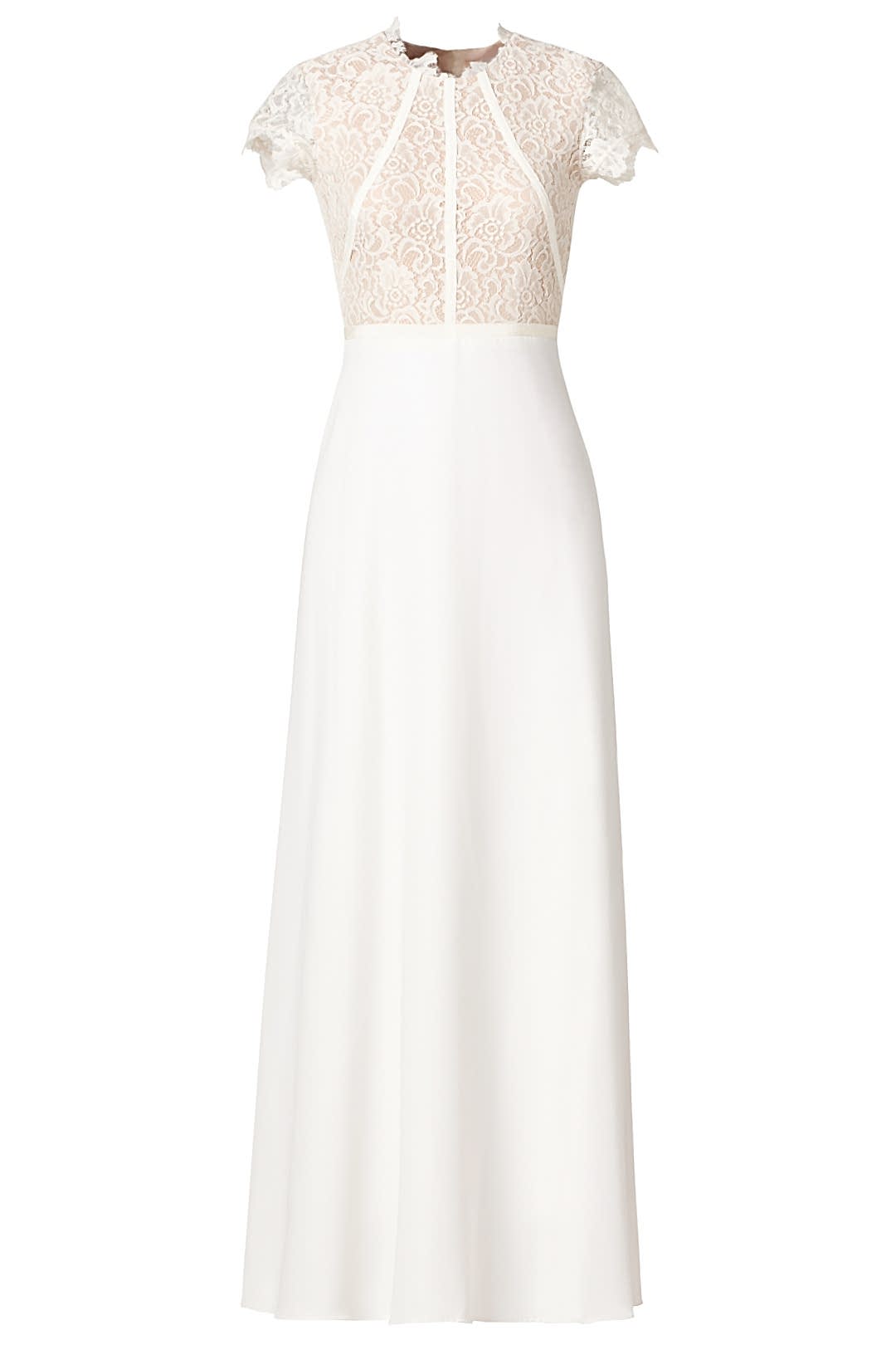 off the rack white lace wedding dress