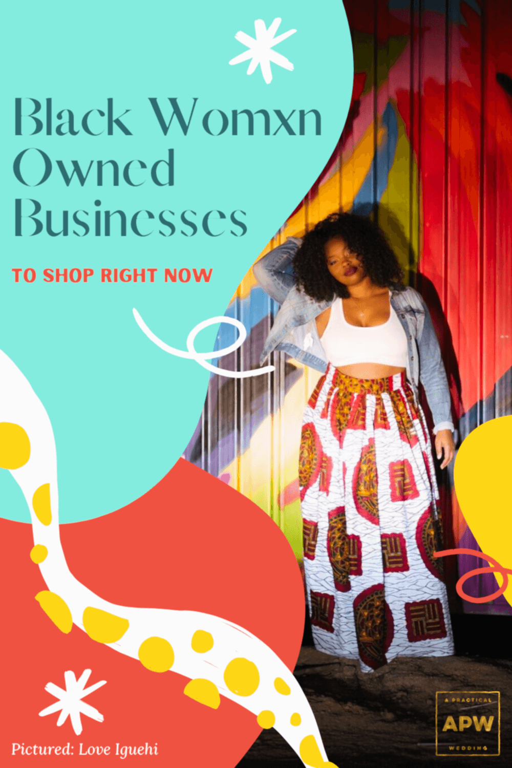 black womxn owned businesses you can shop right now graphic