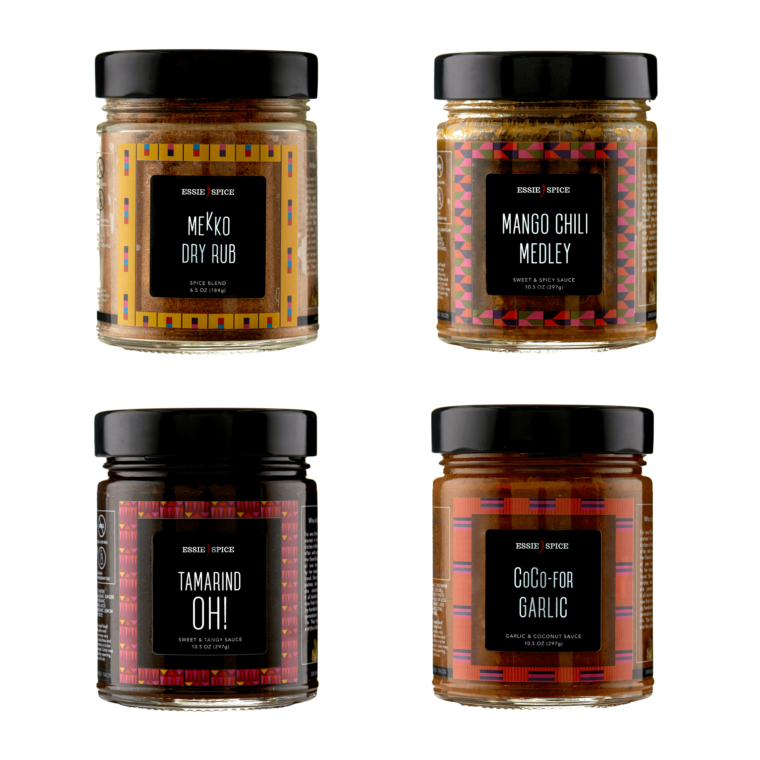 set of 4 spices