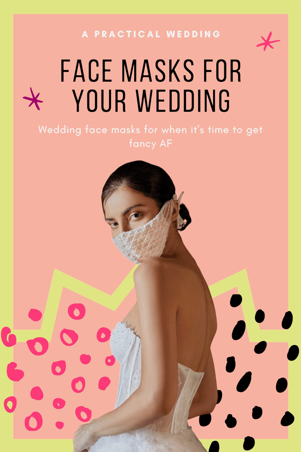 The best wedding face masks for 2020