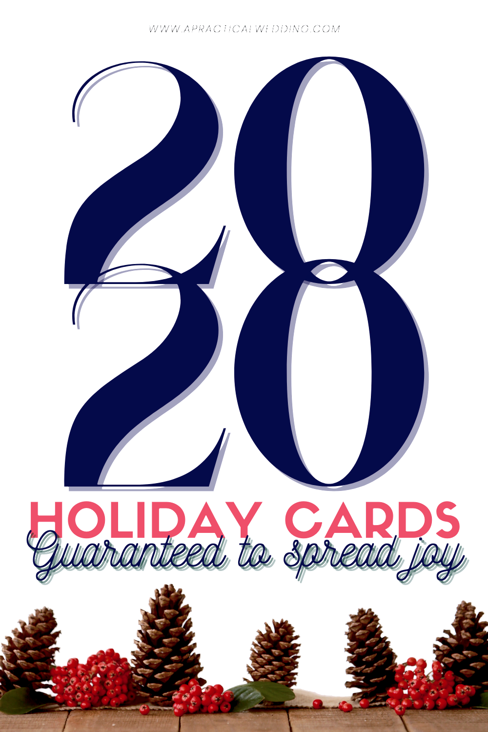 2020 holiday cards graphic