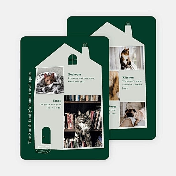 house photo card