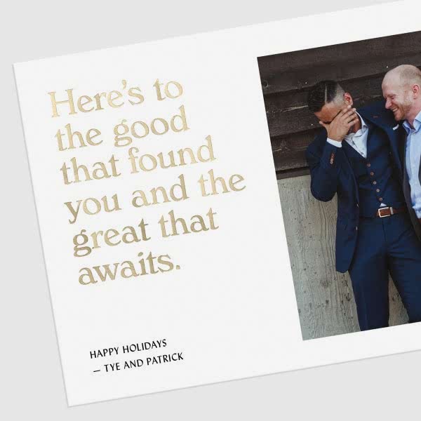 good times holiday card
