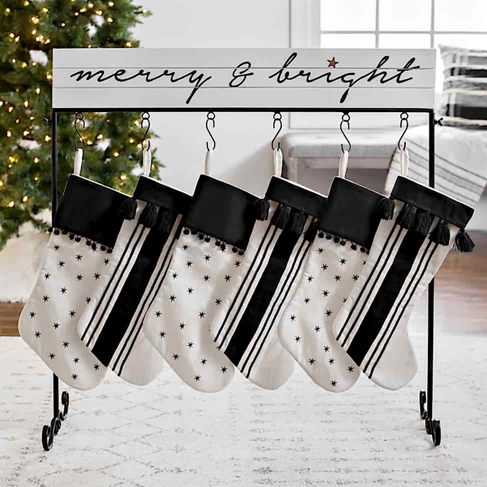 standing stocking holder