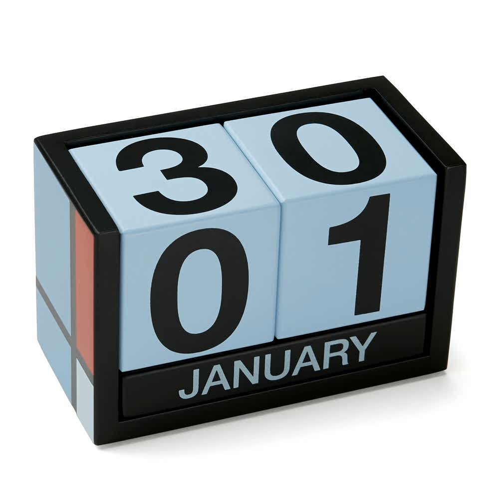 mondrian perpetual calendar