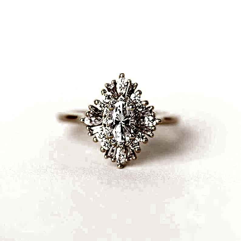 art deco ring