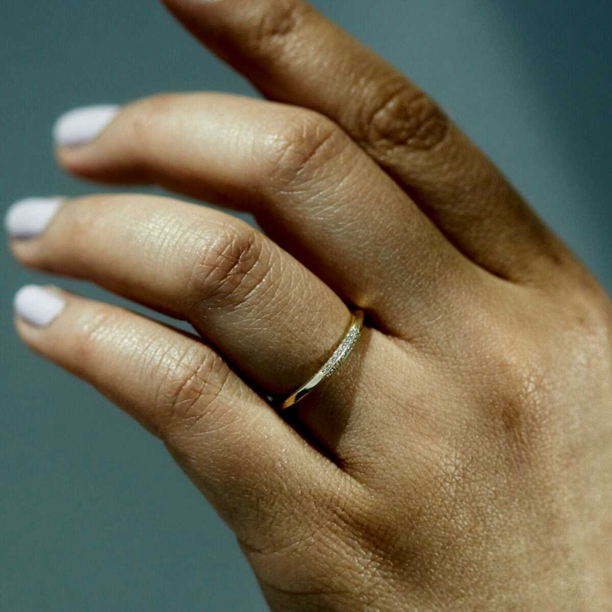 pave wedding ring