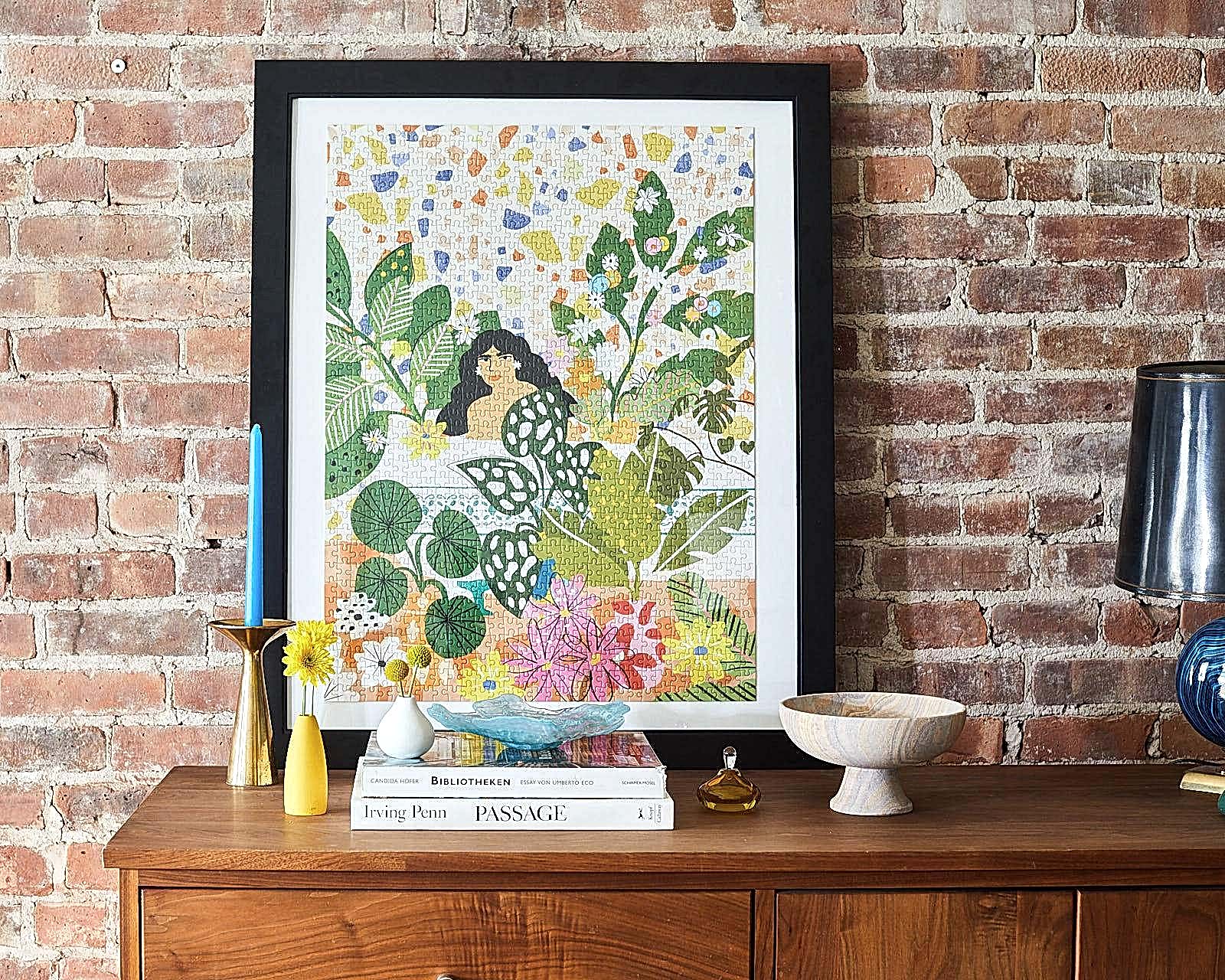 framed puzzle