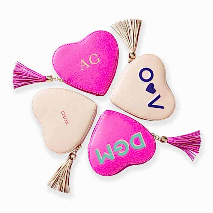 heart coin purse perfect for a Valentine's Day gift