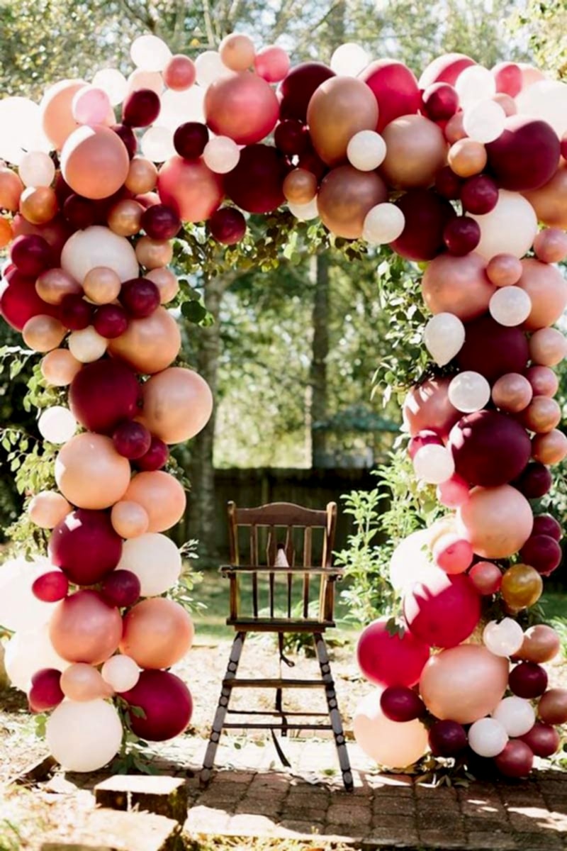 multi-color balloons