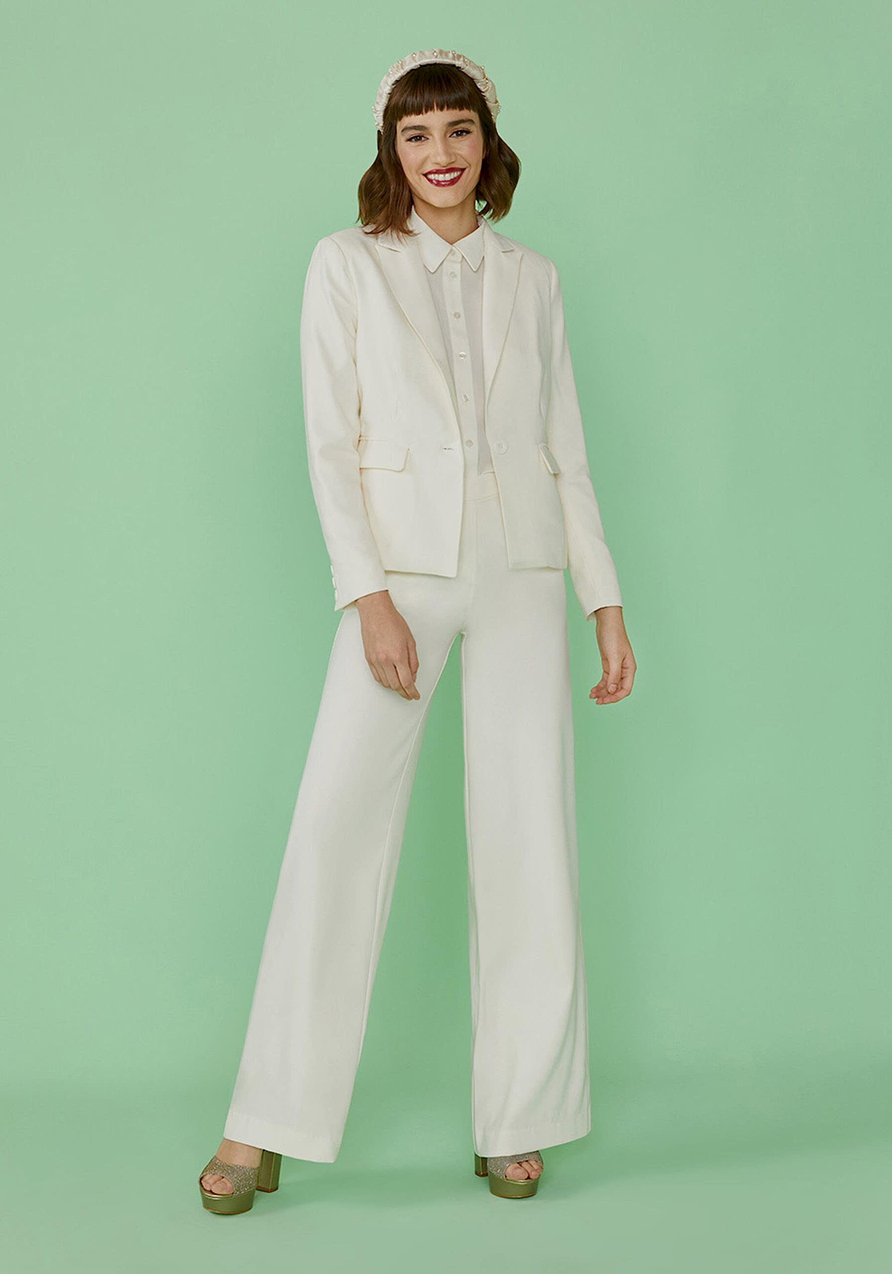 white suit set