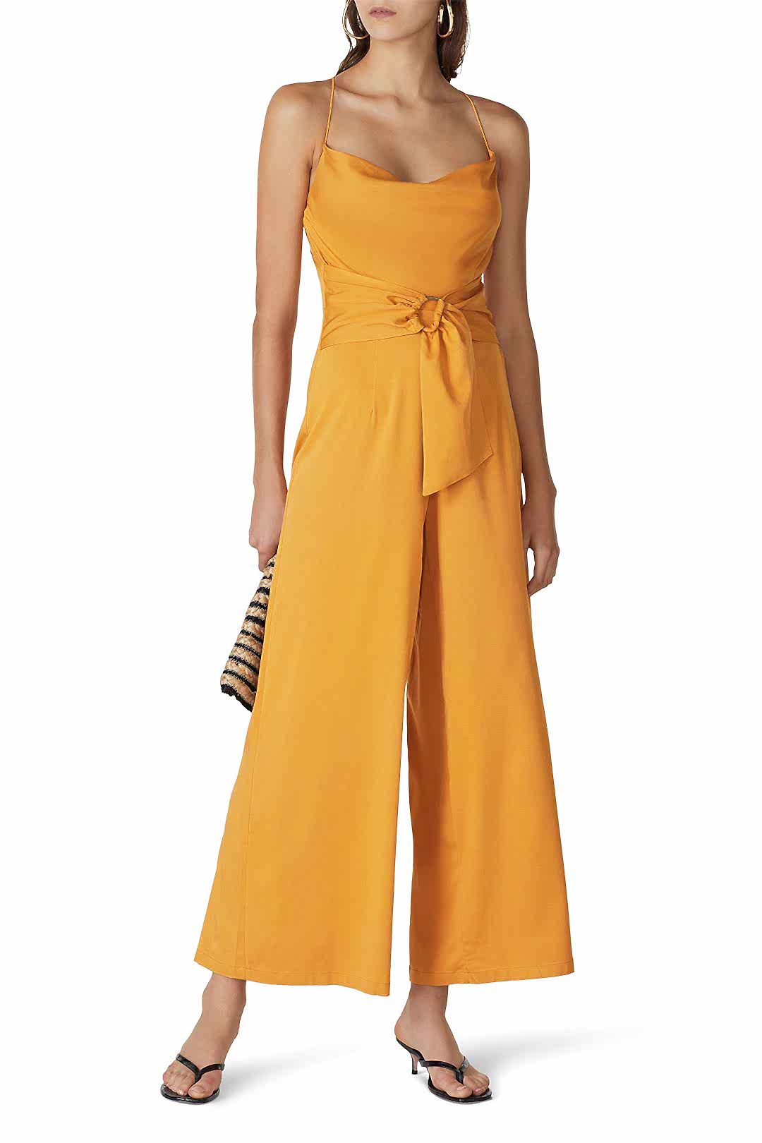 yellow jumpsuit