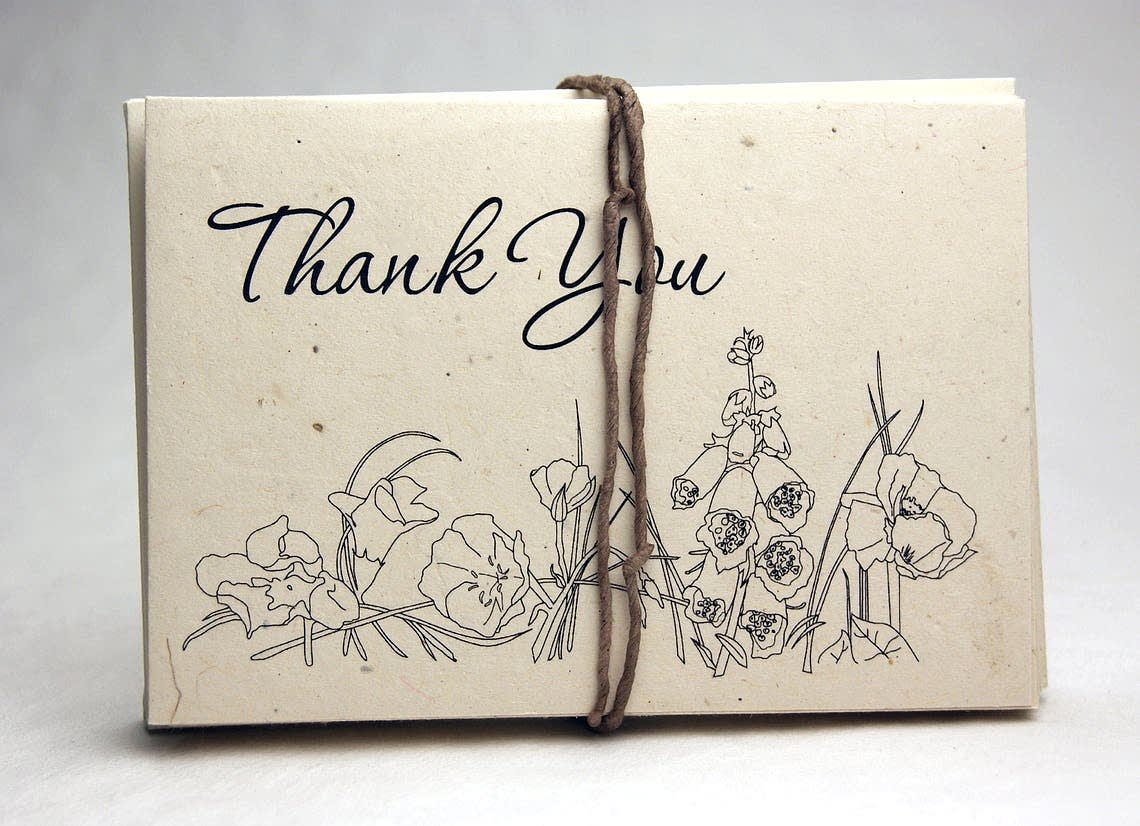 seed paper card