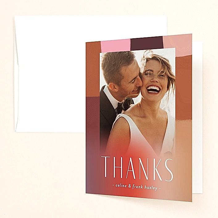 colorful folded card