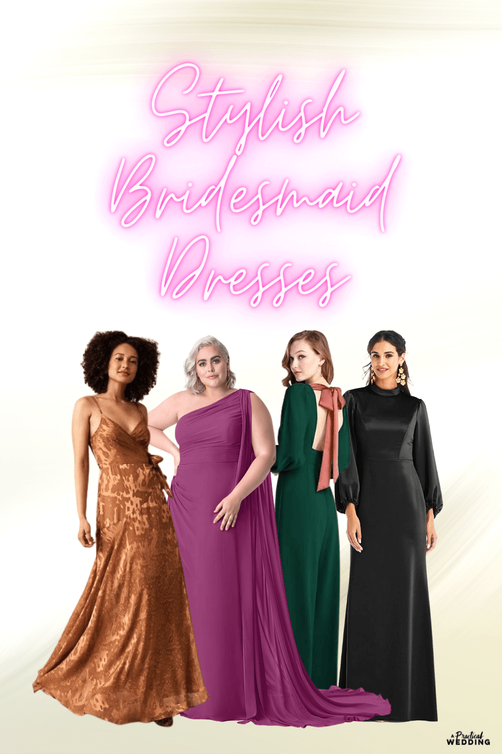 stylish bridesmaid dresses