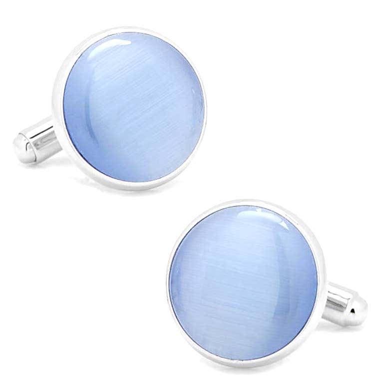 set of cats eye cufflinks 