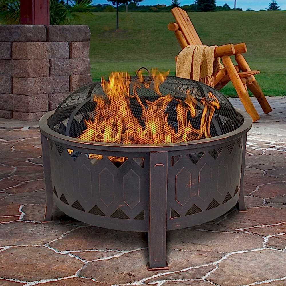 bronze fire pit