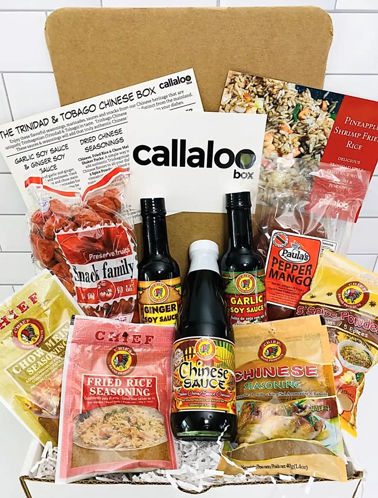 Trinidad and Tobago & Caribbean food giftbox